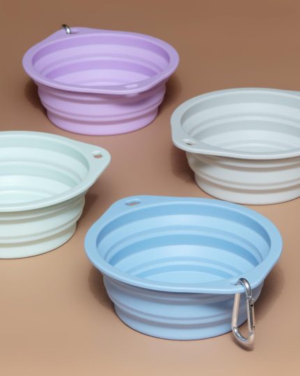 Collapsible Silicone Travel Dog Bowl